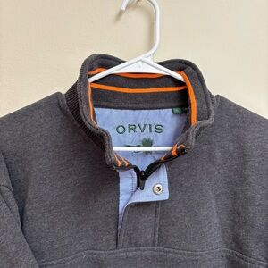 Orvis Quart Zip Sweatshirt